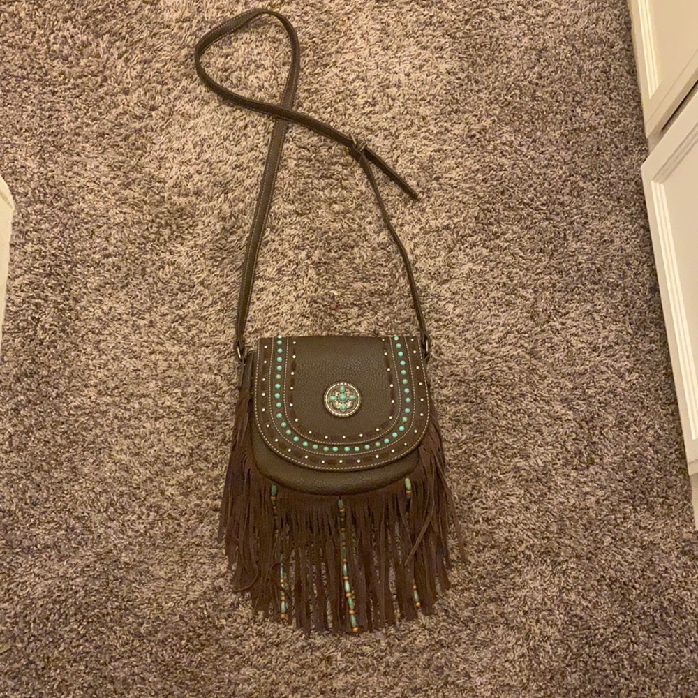 Fringe Montana west purse